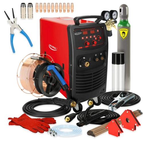 Spawarka Weldman Mega MIG 275 4x4 Puls Synergy - zestaw - 103 118-G - Weldman - 3