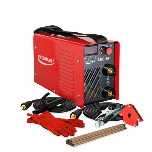 Spawarka Weldman ARC 201 - zestaw - 103 001-G - Weldman - 2