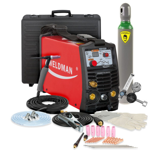 Spawarka Weldman Power TIG 200 DC Puls HF/Lift - zestaw - 104 404-G - Weldman - 3