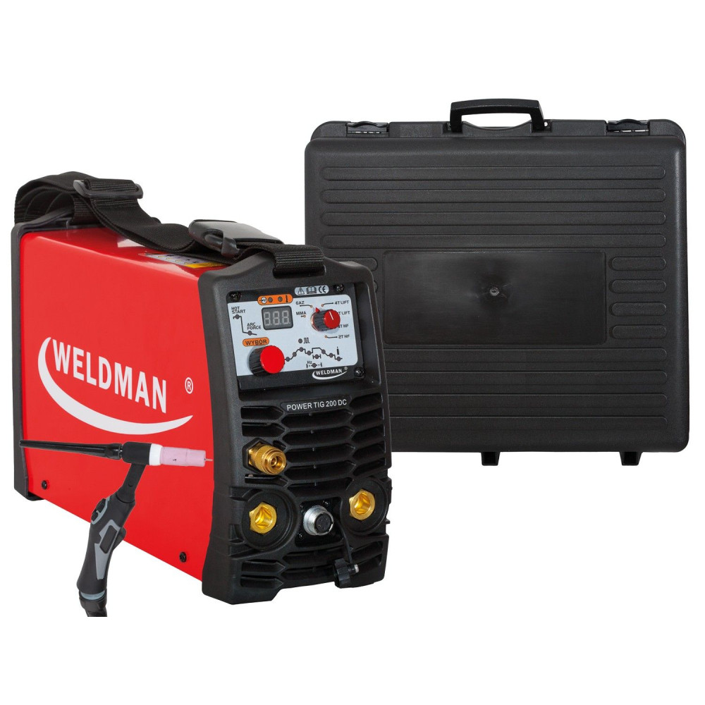 Spawarka Weldman Power TIG 200 DC Puls HF/Lift - zestaw - 104 404-G - Weldman - 5