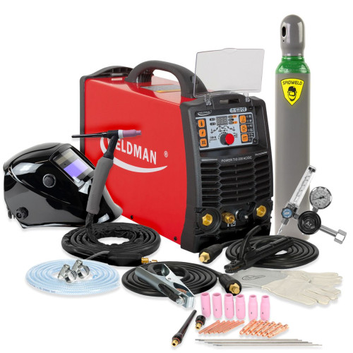 Spawarka Weldman Power TIG 200 AC/DC HF/Lift Puls - zestaw - 104 412-G - Weldman - 2
