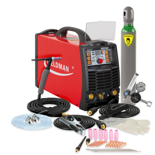 Spawarka Weldman Power TIG 200 AC/DC HF/Lift Puls - zestaw - 104 412-G - Weldman - 3