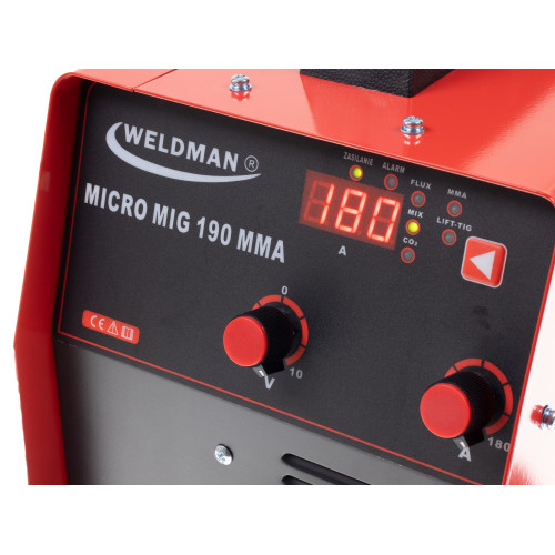 Spawarka Weldman Micro MIG 190 MMA - zestaw - 103 100-G - Weldman - 9