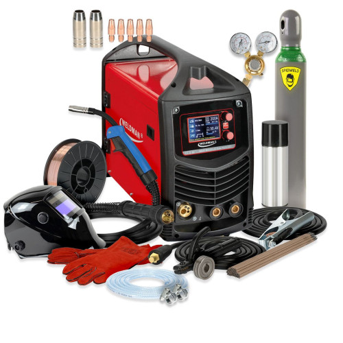 Spawarka Weldman Smart MIG 235 LCD Syn Dual Puls - zestaw - 103 134-G - Weldman - 4