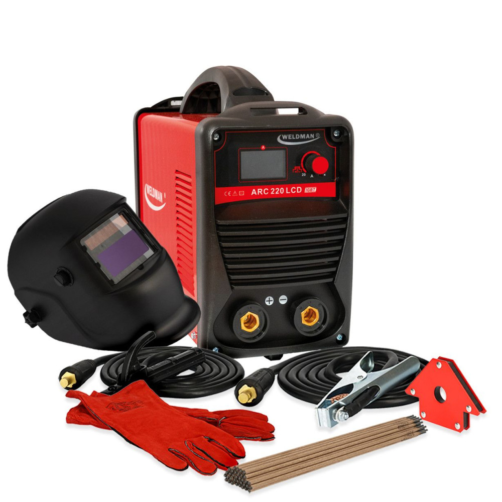 Spawarka Weldman ARC 220 LCD Synergy - zestaw - 103 004-G - Weldman - 1