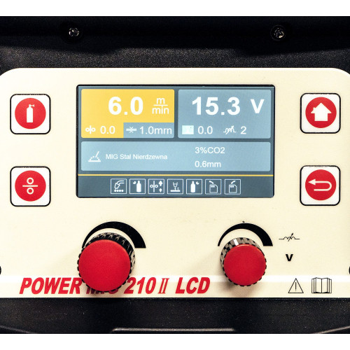 Spawarka Weldman Power MIG 210 II LCD - zestaw - 104 722-G - Weldman - 9