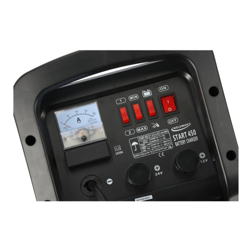 Prostownik z rozruchem Weldman Start 450 - 103 212 - Weldman - 5