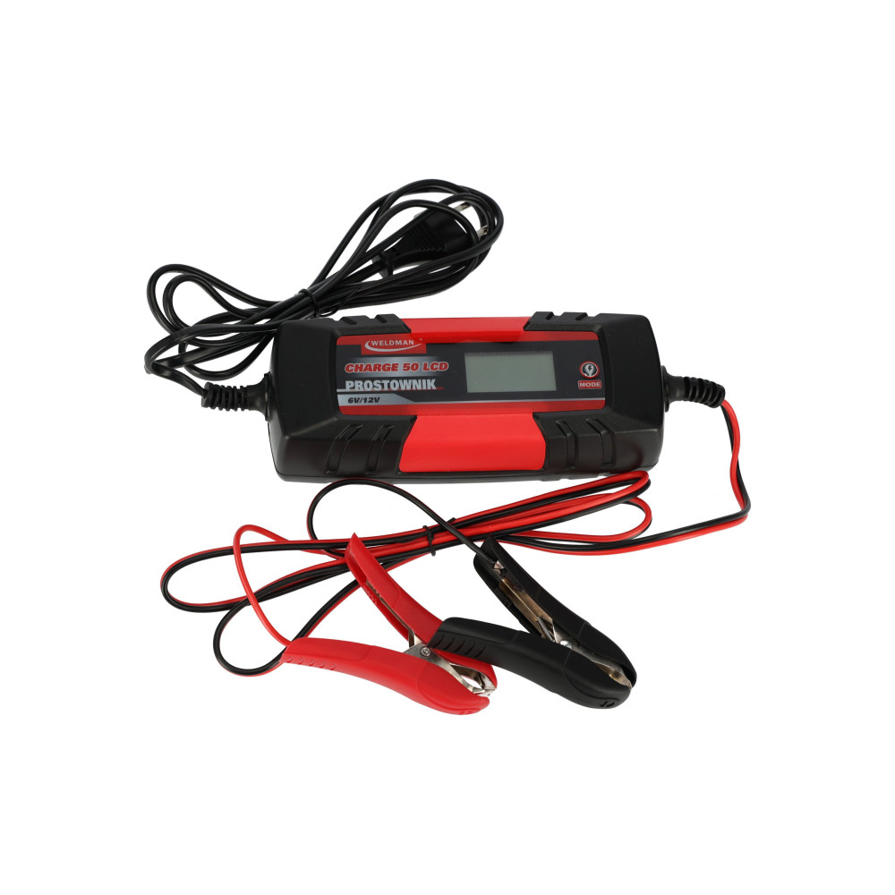 Inteligentny prostownik Weldman Charge 50 LCD - 104 501 - Weldman - 4