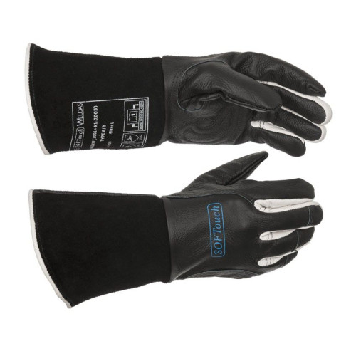 Rękawice spawalnicze WELDAS TIG SOFTouch™ 10-1050 - 10-1050-G - Weldas - 1 2
