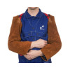 Skórzane rękawy Lava Brown WELDAS 44-7023 - 44-7023 - Weldas - 1