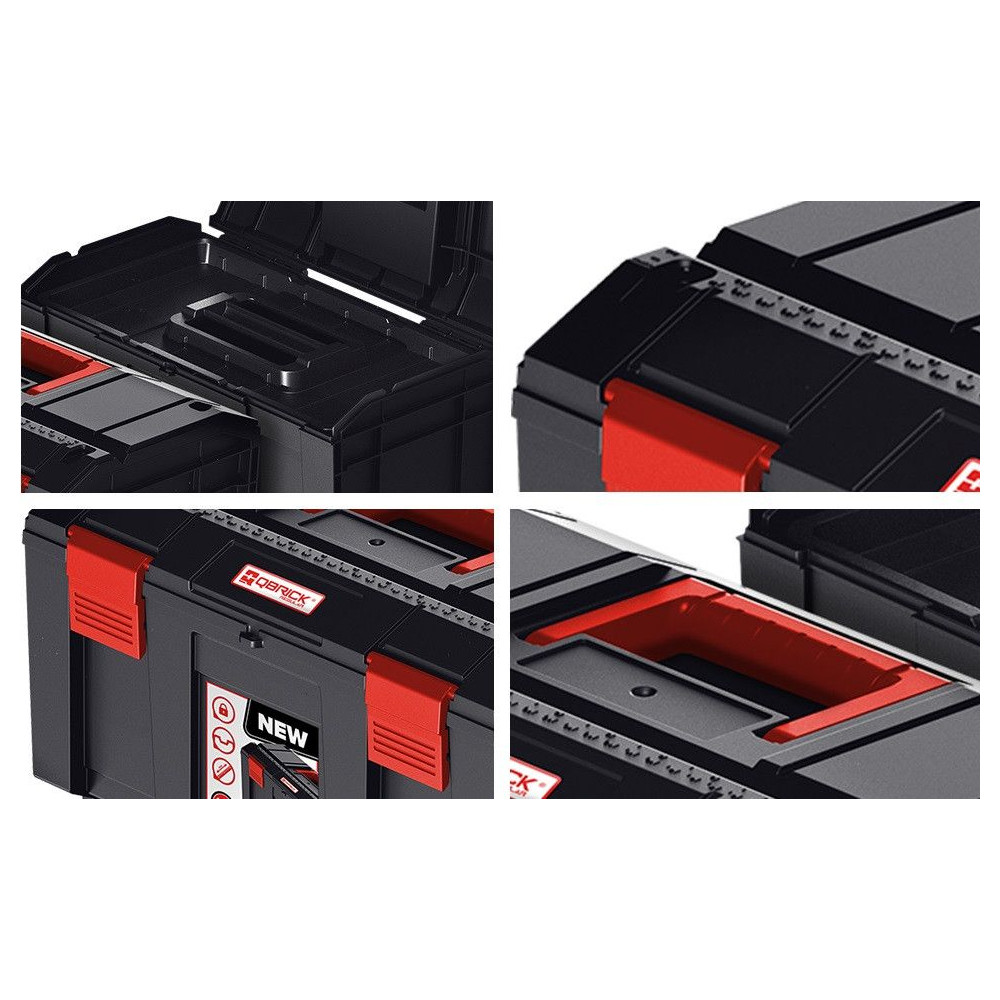 Zestaw skrzynek narzędziowych Qbrick Regular R-BOX Set 19+16+13 - Z253938PG001 - Qbrick System - 6