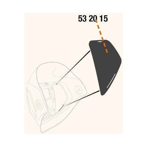 Folie zakrywające SW do przyłbicy Speedglas 9100 (para) - 532015 - Speedglas | 3M - 1