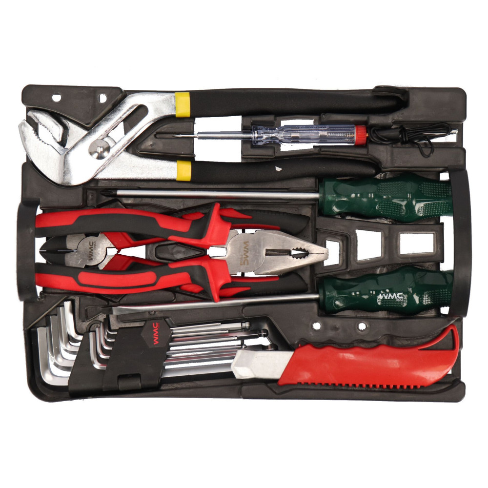 Zestaw narzędzi 65 el. ze stołkiem warsztatowym WMC Tools - 4065C - WMC Tools - 3