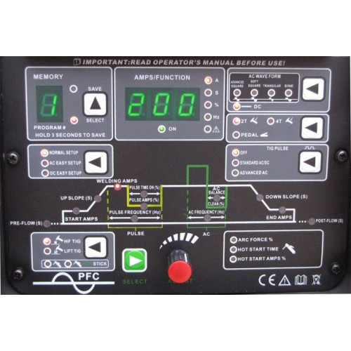 Spawarka Welder Fantasy JET TIG II 200 AC/DC IGBT PFC - zestaw - JET TIG II 200-G - Welder Fantasy - 6