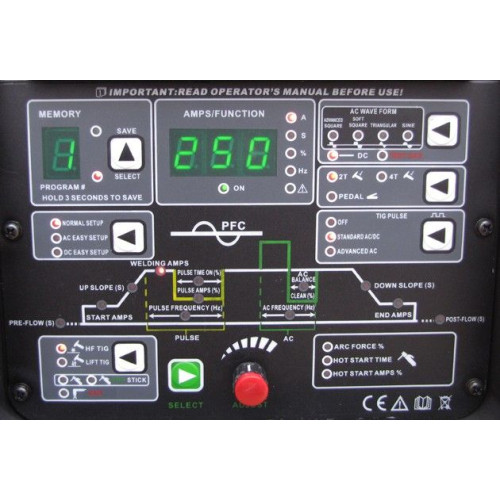 Spawarka Welder Fantasy JET TIG III 250 AC/DC 3w1 IGBT PFC - zestaw - JET TIG III 250/3+1-G - Welder Fantasy - 7