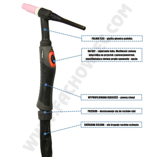 Spawarka Welder Fantasy JET TIG III 250 AC/DC 3w1 IGBT PFC - zestaw - JET TIG III 250/3+1-G - Welder Fantasy - 17