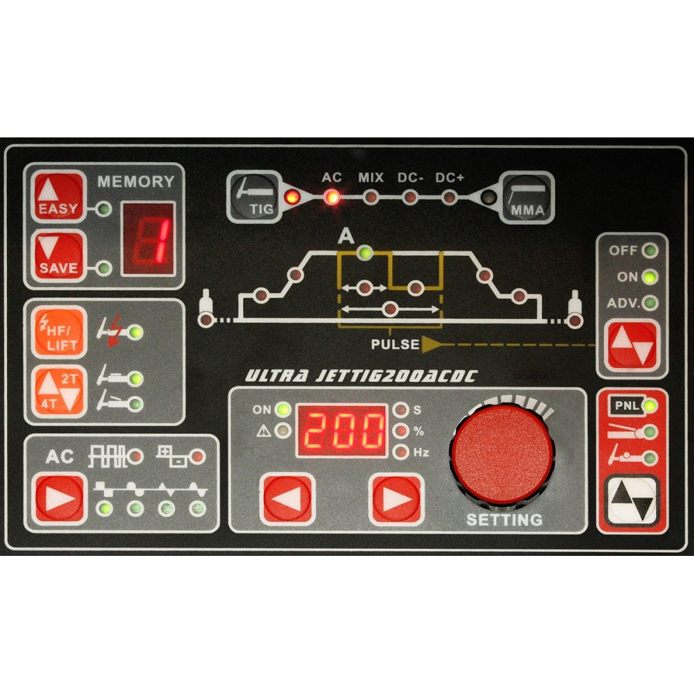 Spawarka Welder Fantasy Ultra JET TIG 200 AC/DC - zestaw - 0511-G - Welder Fantasy - 6