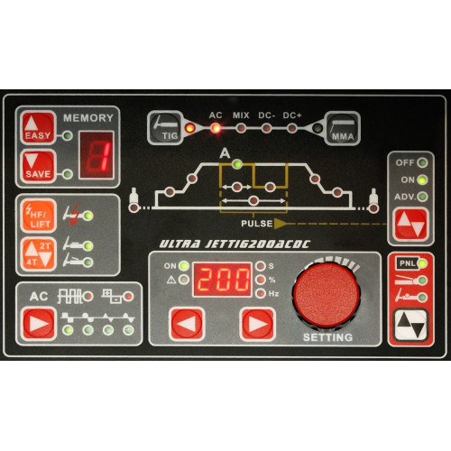 Spawarka Welder Fantasy Ultra JET TIG 200 AC/DC - zestaw - 0511-G - Welder Fantasy - 6