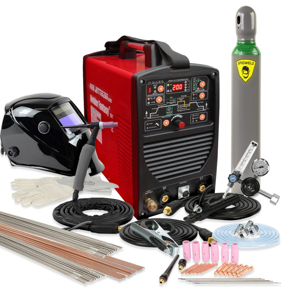 Spawarka Welder Fantasy MINI JET TIG 200 AC/DC IGBT - zestaw - 0510-G - Welder Fantasy - 1