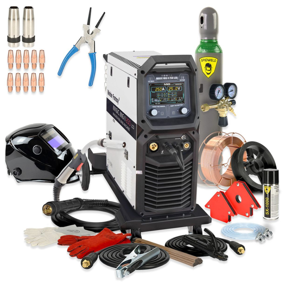 Spawarka Welder Fantasy Magic MIG II 250 LCD - zestaw - MM250-G - Welder Fantasy - 3