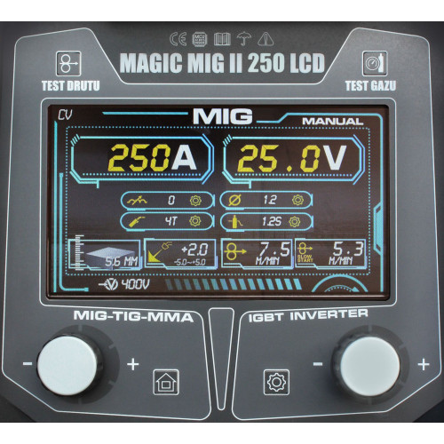 Spawarka Welder Fantasy Magic MIG II 250 LCD - zestaw - MM250-G - Welder Fantasy - 8