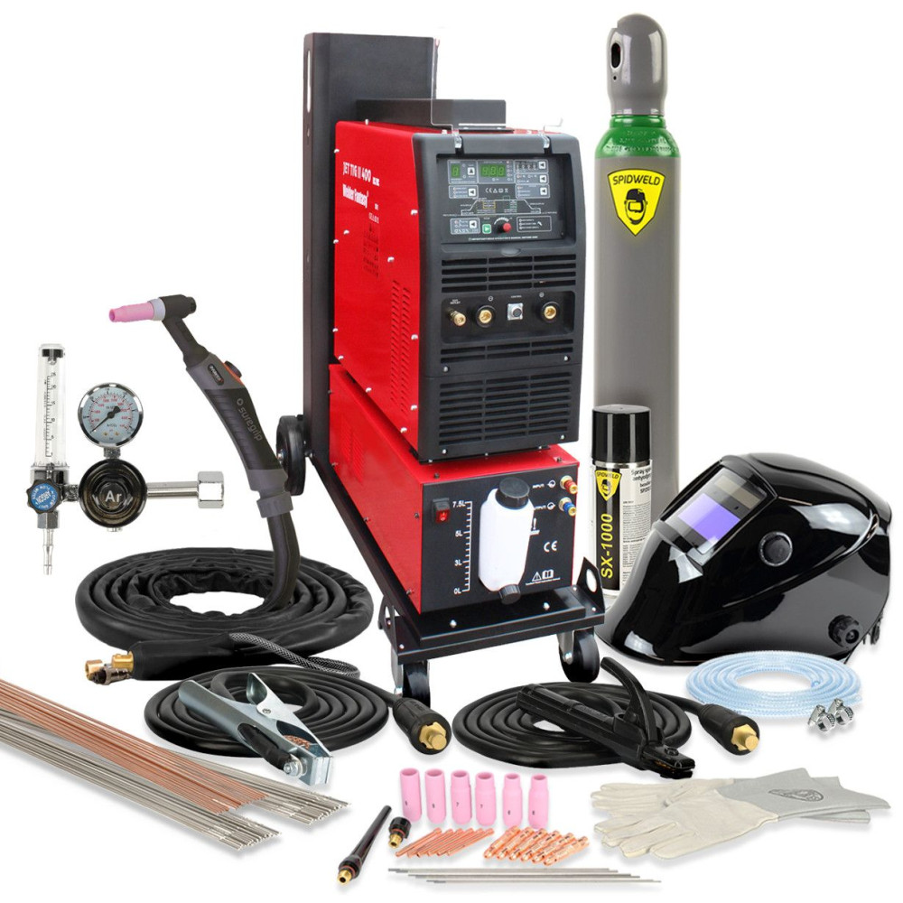 Spawarka Welder Fantasy JET TIG II 400 Tower AC/DC IGBT PFC - zestaw wodny - JET2TIG400TWT4-G - Welder Fantasy - 1