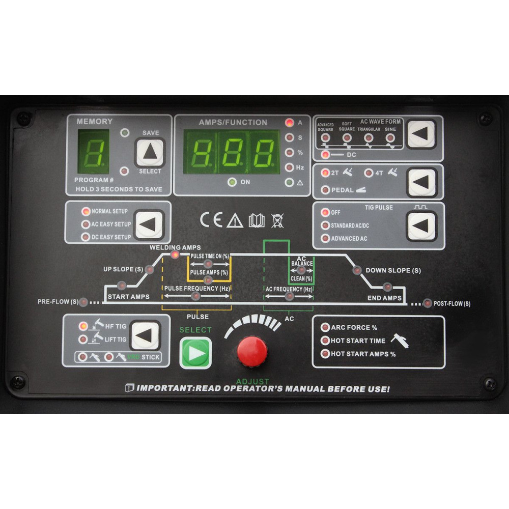 Spawarka Welder Fantasy JET TIG II 400 Tower AC/DC IGBT PFC - zestaw wodny - JET2TIG400TWT4-G - Welder Fantasy - 6