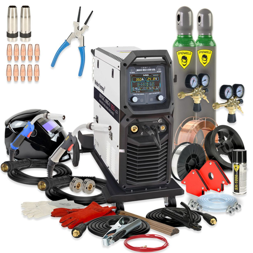 Spawarka Welder Fantasy Magic MIG II 350 LCD - zestaw - MM350-G - Welder Fantasy - 2