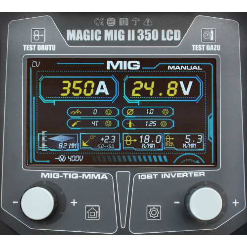 Spawarka Welder Fantasy Magic MIG II 350 LCD - zestaw - MM350-G - Welder Fantasy - 8