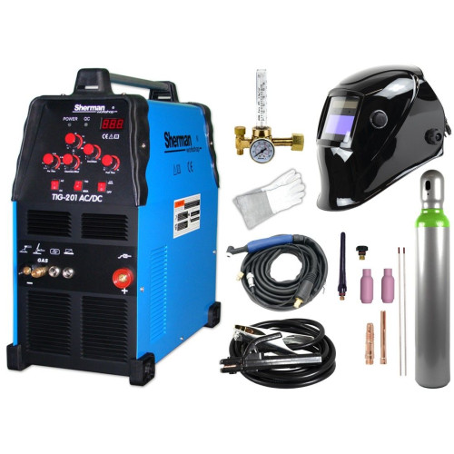 Spawarka Sherman TIG 201 AC/DC - zestaw - SINW-TIG201ACDC-G - Sherman - 2