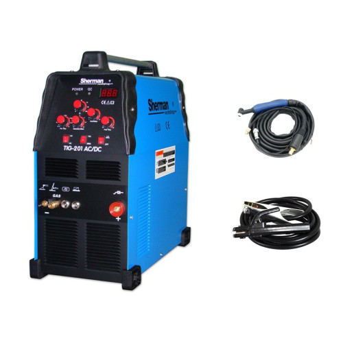 Spawarka Sherman TIG 201 AC/DC - zestaw - SINW-TIG201ACDC-G - Sherman - 3 2
