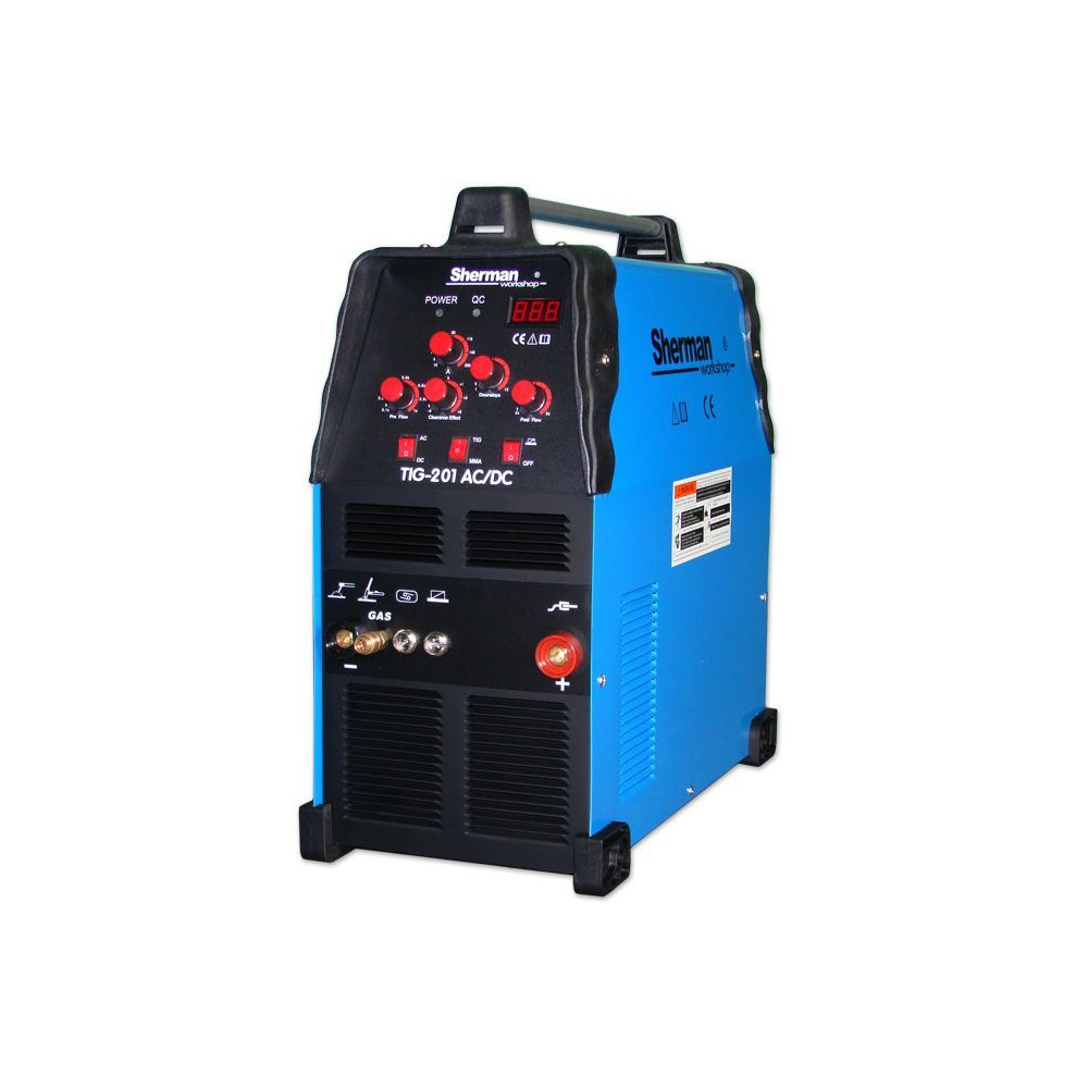 Spawarka Sherman TIG 201 AC/DC - zestaw - SINW-TIG201ACDC-G - Sherman - 5