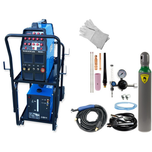 Spawarka Sherman TIG 320 AC/DC Pulse - zestaw wodny WRC 300B - ZESTTIG320ACDCP-G - Sherman - 3