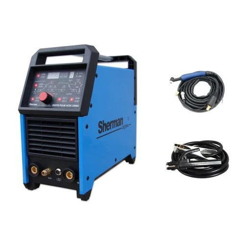 Spawarka Sherman DIGITIG 200GD Pulse AC/DC - zestaw - SDIGITIGPACDC200GD-G - Sherman - 3 2