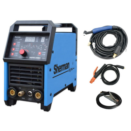 Spawarka Sherman DIGITIG 200DC - zestaw - SDIGITECDIGITIG200DC-G - Sherman - 3 2