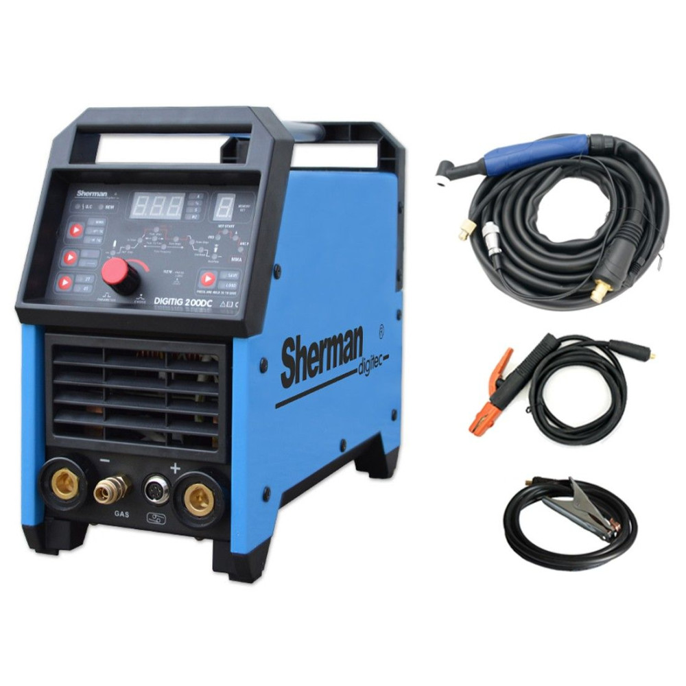Spawarka Sherman DIGITIG 200DC - zestaw - SDIGITECDIGITIG200DC-G - Sherman - 4