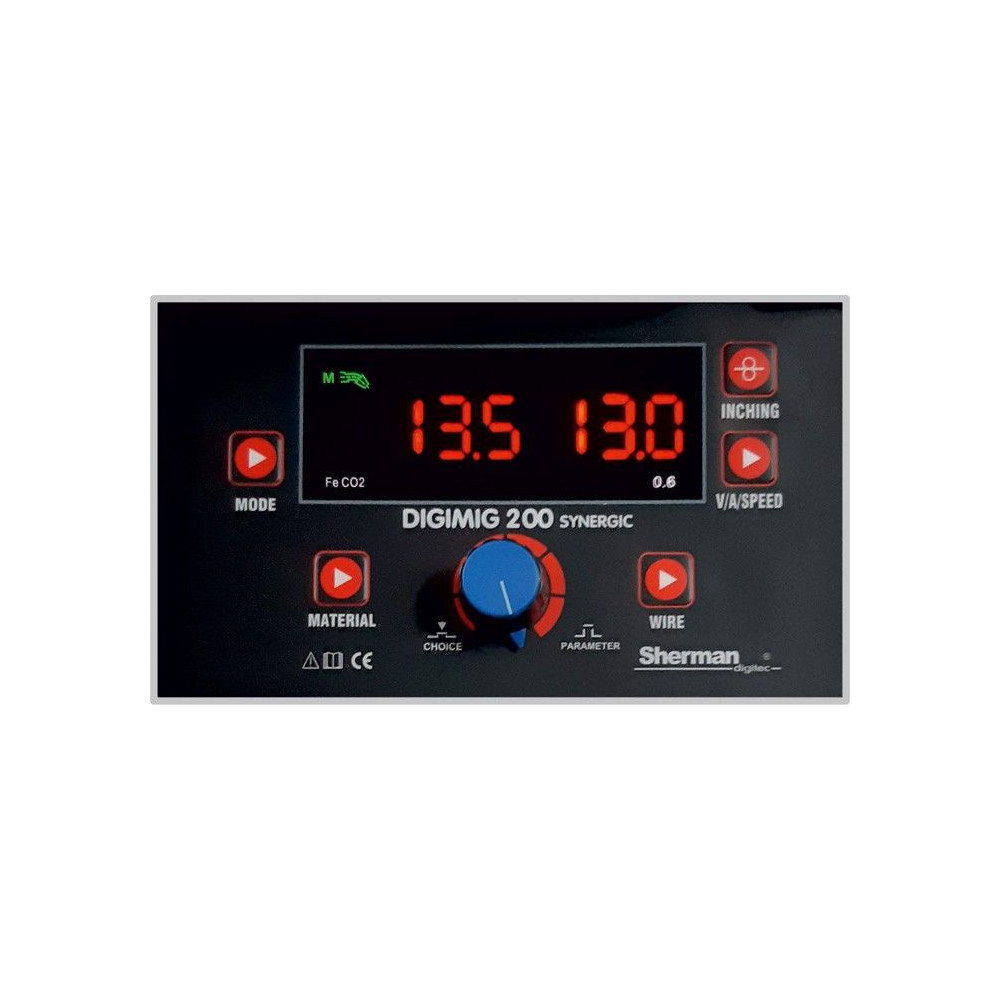 Spawarka Sherman DIGIMIG 200 Synergic - zestaw - 7812298-G - Sherman - 9