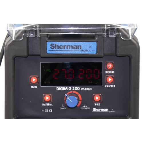 Spawarka Sherman DIGIMIG 200 Synergic - zestaw - 7812298-G - Sherman - 10