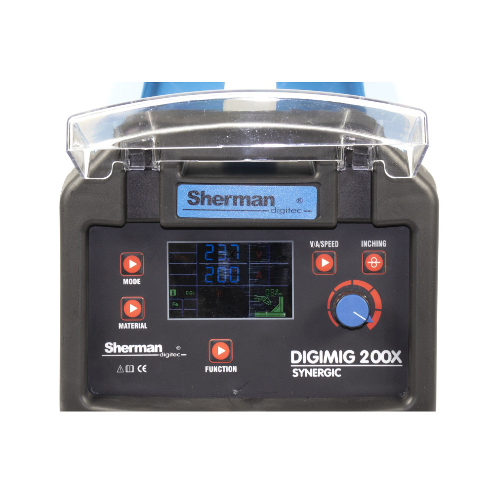 Spawarka Sherman DIGIMIG 200X Synergic - zestaw - 7812300-G - Sherman - 13