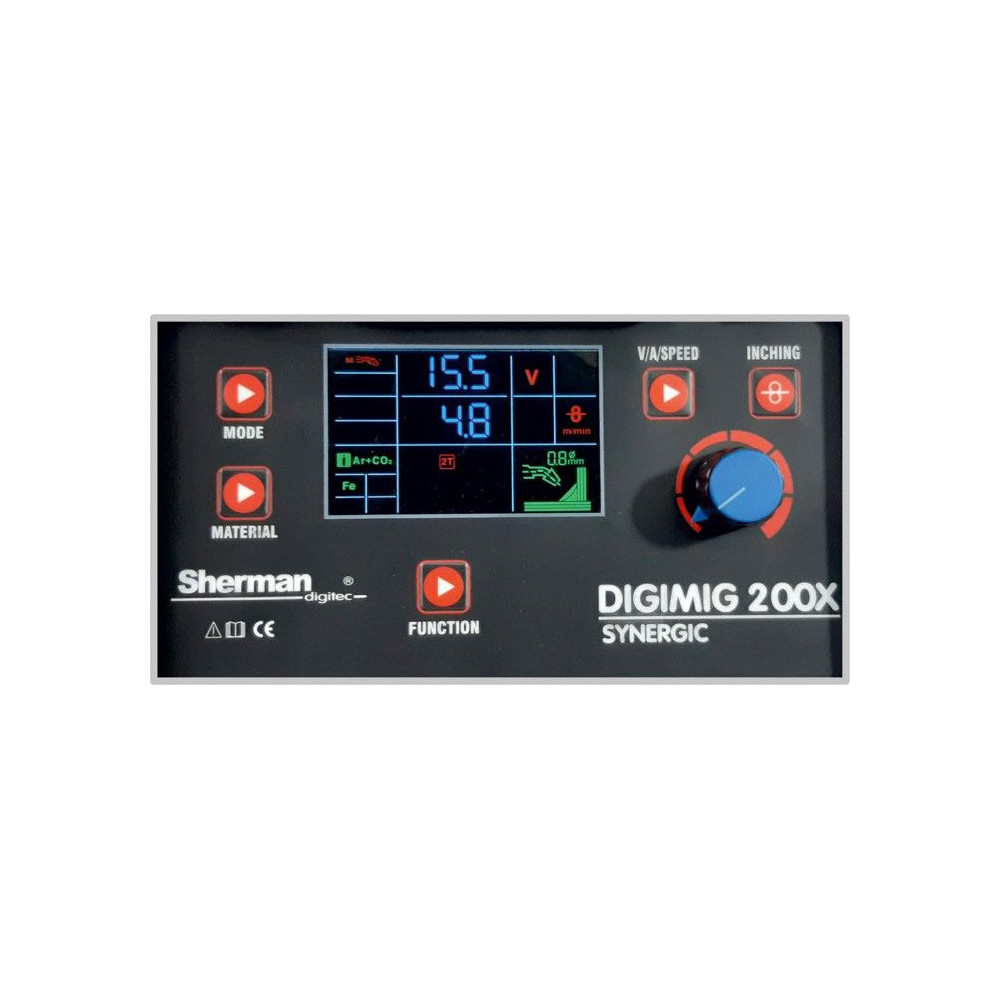 Spawarka Sherman DIGIMIG 200X Synergic - zestaw - 7812300-G - Sherman - 16