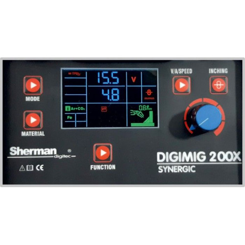 Spawarka Sherman DIGIMIG 200X Synergic - zestaw - 7812300-G - Sherman - 16
