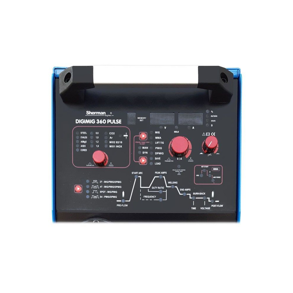 Spawarka Sherman DIGIMIG 360 Pulse - zestaw - 7812432-G - Sherman - 5