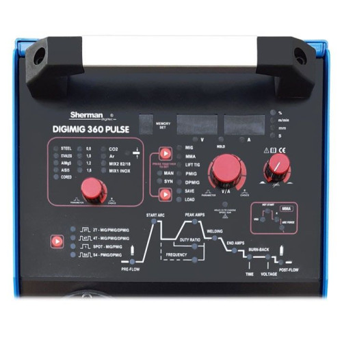 Spawarka Sherman DIGIMIG 360 Pulse - zestaw - 7812432-G - Sherman - 5