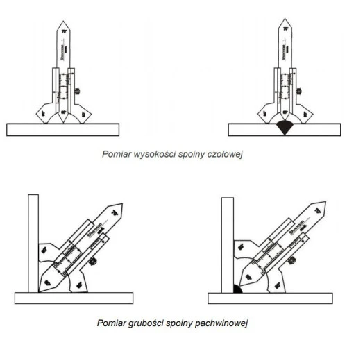 Spoinomierz noniuszowy Sherman SPB-1A - NMR0101 - Sherman - 1 2