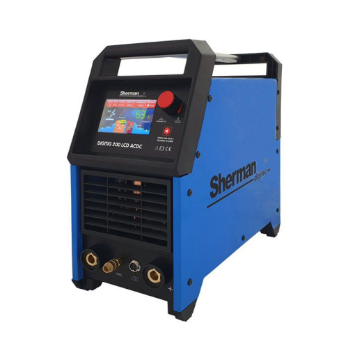Spawarka Sherman DIGITIG 200 LCD AC/DC - zestaw - 7812633-G - Sherman - 5