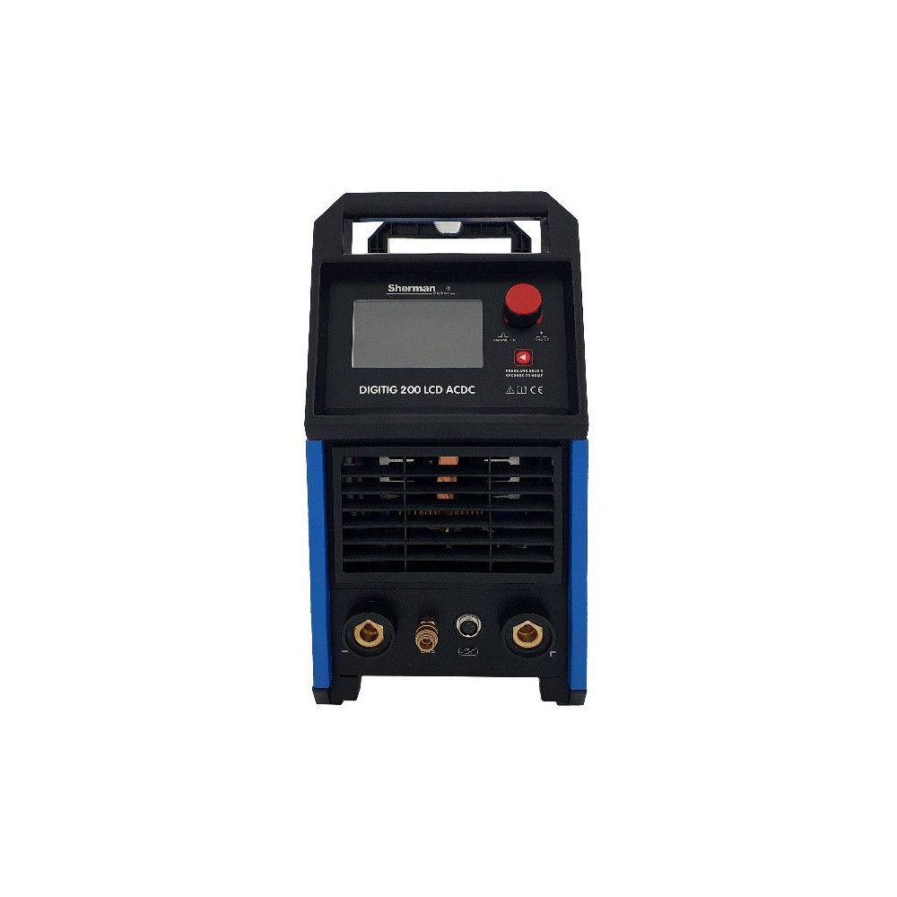Spawarka Sherman DIGITIG 200 LCD AC/DC - zestaw - 7812633-G - Sherman - 6