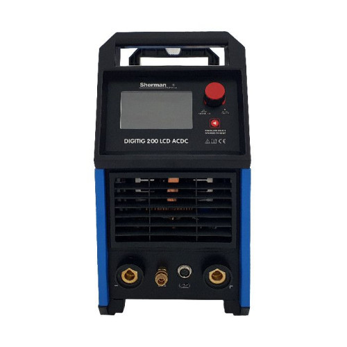 Spawarka Sherman DIGITIG 200 LCD AC/DC - zestaw - 7812633-G - Sherman - 6