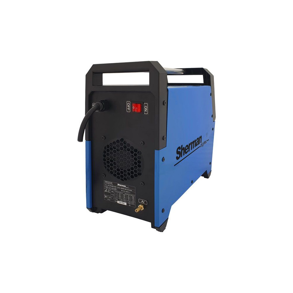 Spawarka Sherman DIGITIG 200 LCD AC/DC - zestaw - 7812633-G - Sherman - 12