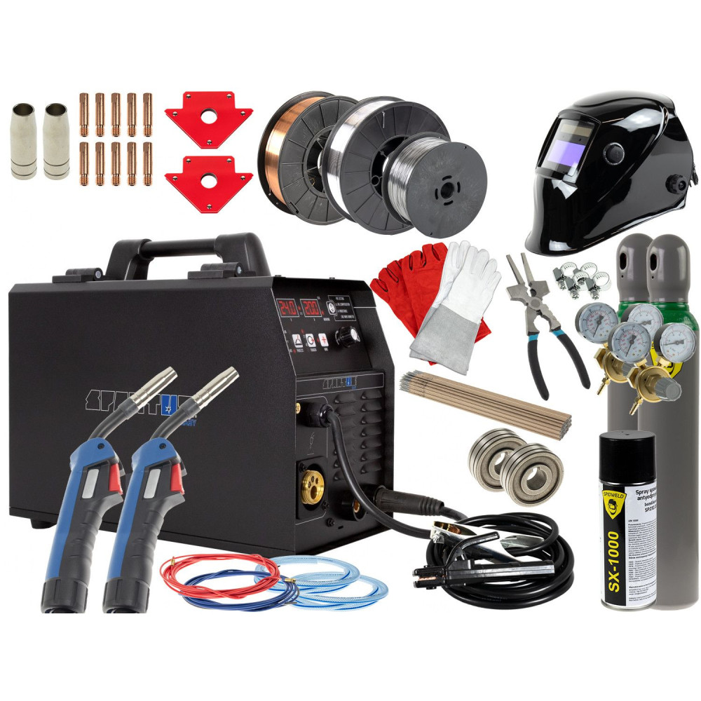 Spawarka Spartus EasyMIG 200 - zestaw - EASYMIG200-PAK-15-3-G - Spartus - 2