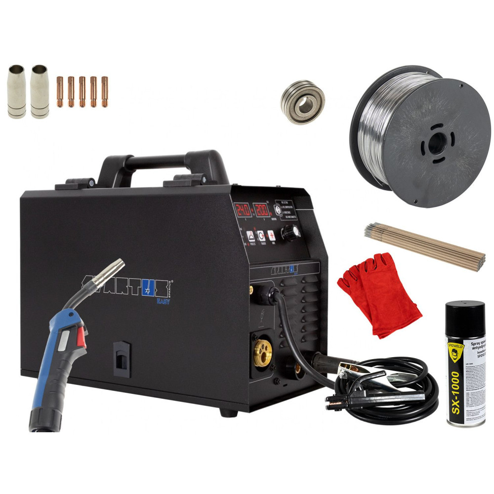 Spawarka Spartus EasyMIG 200 - zestaw - EASYMIG200-PAK-15-3-G - Spartus - 6